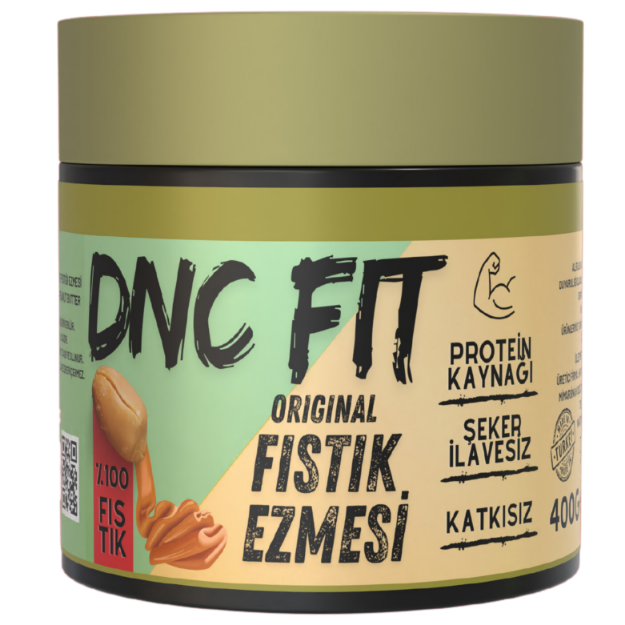 DNC FIT Katkısız %100 Fıstık Ezmesi Original 400gr. ürün görseli