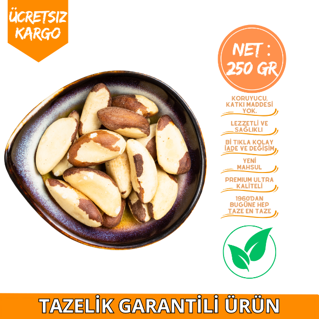 Brezilya Cevizi - 250gr Paket. ürün görseli