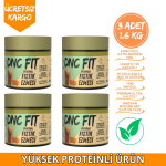 DNC FIT Katkısız Original Fıstık Ezmesi 400gr x 4 adet. ürün görseli